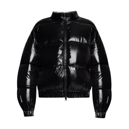 Save The Duck, Shira cropped quilted jacket Zwart, Dames, Maat:XL