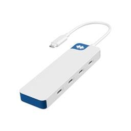 Hyper HyperDrive Flex 4 Port USB-C Hub - White/Blue