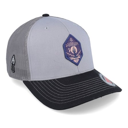 Dungeons & Dragons - Gris trucker Casquette - Luskan 112 Tri Grey/Charcoal/Black Trucker @ Hatstore