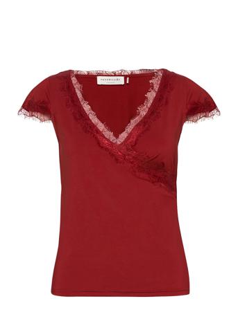 T-Shirt Ss Red Rosemunde