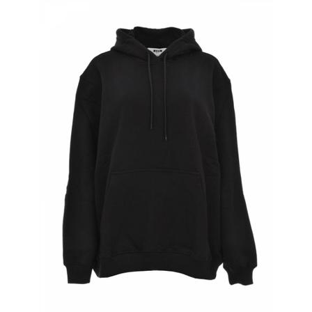 Msgm - Hoodies - Svart - Dam - Storlek: Xs, Dam, Storlek: XS