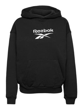Cl F Big Logo Ft Hoodie Black Reebok Classics
