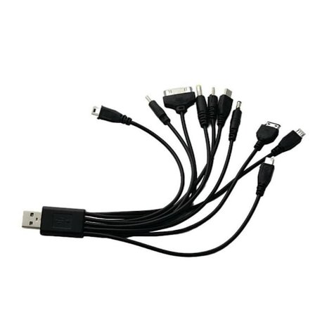 USB-kabel 10-i-1 universell multifunktionsladdare för mobiltelefon LZ B laddning L2L8