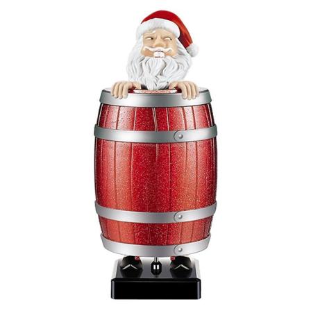 Bärbar jultomte cigarettdispenser kreativ automatisk förvaringslåda rolig hemförvaringslåda rökverktyg Santa Claus