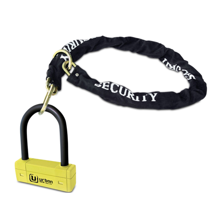 Schloss Urban U UR85 + Schlaufenkette Ø10mm, 120cm Class SRA