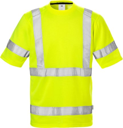 Fristads 7024 THV T-shirt varselgul M, Kläder