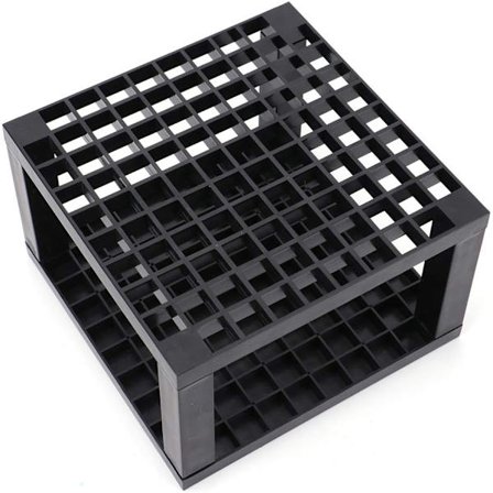 1-pack 96 håls penna- och penselställ - skrivbordsställ i plast för pennor, målarpenslar, modelleringsverktyg, kontors- och konstmaterial