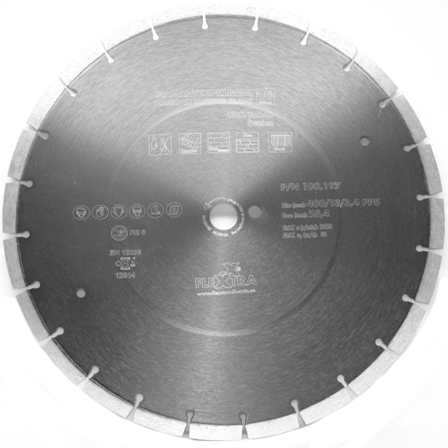 Flexxtra 100197 Diamantklinge 400 mm, Maskintilbehør & forbruk