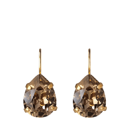 Caroline Svedbom Mini Drop Clasp Earrings Greige Örhängen Dam Guld ONESIZE