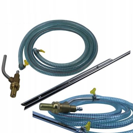 Hydrohiekkapuhallussarja 250 Bar 3 m Letku – Säädettävä Hiekanotto | M22F | Yhteensopiva Karcher HD HDS, Kranzle kanssa