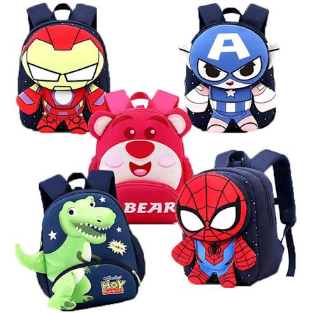Børnehave skoletaske tegneserie udendørs anti-tabt baby rygsæk Sød børnetaske
