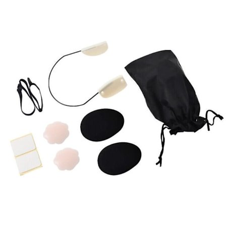 Invisible BH Frontløs BH SORT SORT