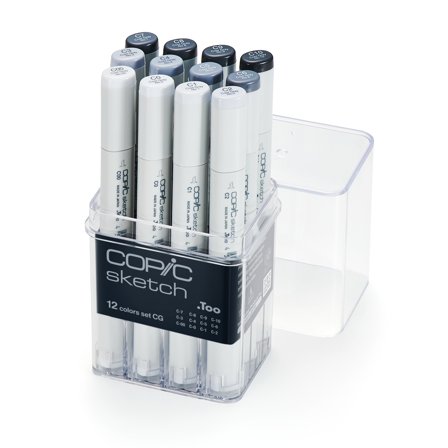 Copic Sketch 12-set CG Cool Grey