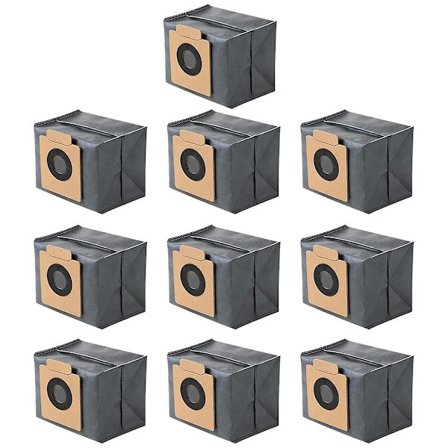 10 st dammsugarpåsar för Clean X8 Pro självtömmande station robotdammsugare ersättning reservdelar sopsäck Db