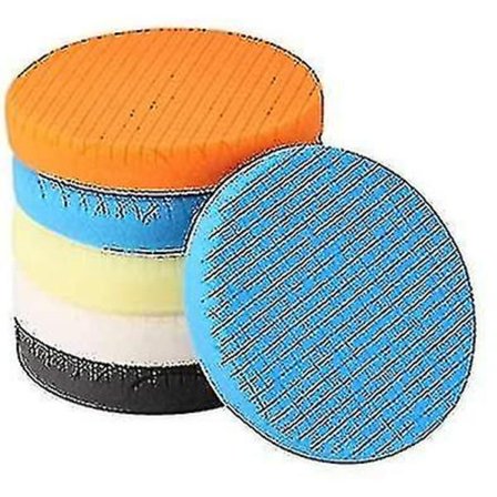 Poleringssvampar, 5 stycken 150 mm / 6 tum Poleringssvampar Bilpoleringsset