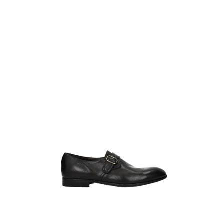 Officine Creative Lace up and Monkstrap Schoenen Leather , Bruin , Heren , Maat: 40 1/2 EU