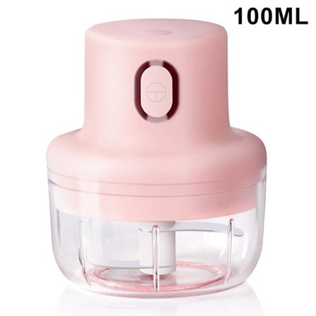 Trådlös Mini Elektrisk Vitlök Mat Hackare Ingefära Grönsakskross Cutter Mat Blender Processor