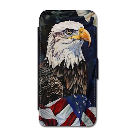 USA Örn Flagga iPhone 11 Flip Mobilfodral