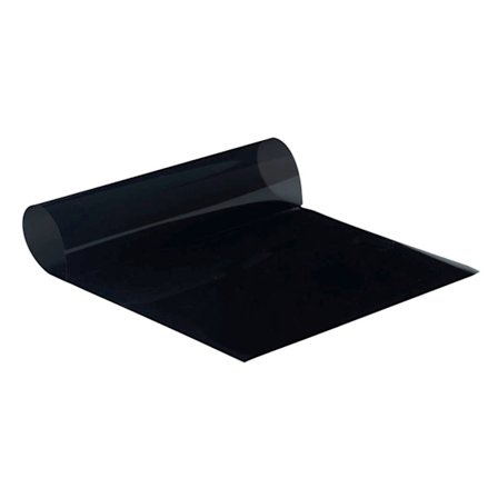 Bilsolfilm Vinduefilm Gennemsigtig Sort UV-beskyttelse Varmeisolerende Glas Solcelle Dekal Toning Film 50cmx3m