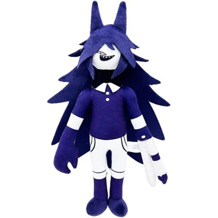 Fundamental Paper Education Plush, 14,5" Miss Circle Plushies Legetøj til Videospil Fans Gave, Blød Fyldt Dyr Dukke til Børn og Voksne