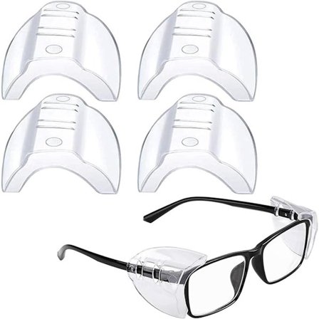 2 paria - silmälasien sivusuojat - sivusuojat - suojalasien sivusuojat