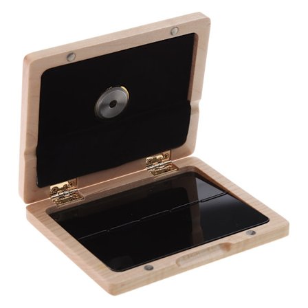 Saksofon Rør Etuier Boks med Hygrometer Klarinett Obo Universal Rør Oppbevaringsboks for 5 Rør Gitter Saksofon Rør Boks