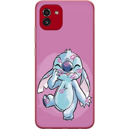 Samsung Galaxy A03 Gennemsigtig cover Stitch Puss