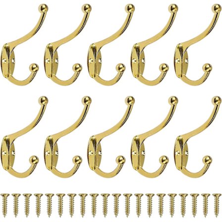 10 kpl Koukku Seinävaatteet Koukut Antiikki Vintage Ripustin Raskas seinäteline Takkiteline ovelle Kylpyhuone Makuuhuone Keittiö