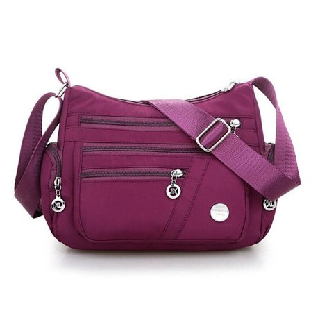 Dam Crossbody Bags Tygpåsar LILA