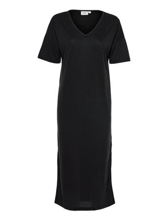 Abbiesz Dress Polvipituinen Mekko Musta Saint Tropez