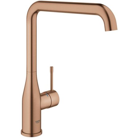 Grohe Essence Keittiöhana 1-kahvainen, L-putki Brushed Warm Sunset, Kylpyhuone