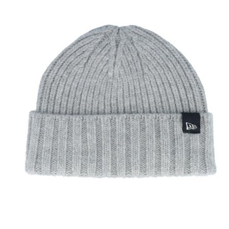 New Era - Grå cuff Beanie - Everyday Knit Heather Grey Cuff @ Hatstore