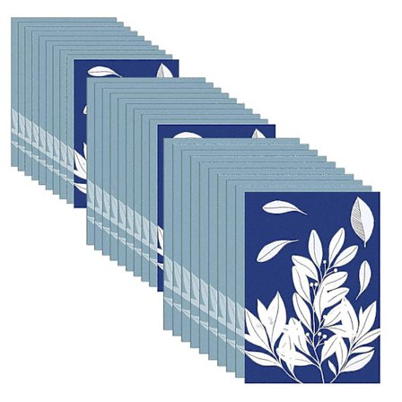 50 ark soltryckspapper Cyanotype papper A4 A5 A6 Solritningspapper Känslighet Naturtryck