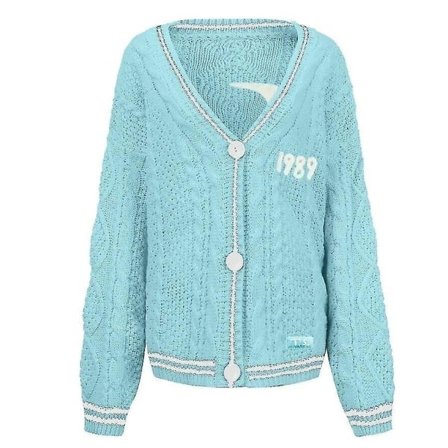 1989 Cardigan Taylor Swift Cardigan Ts Merch Folklore Cardigan 2024 Nyt Design Julegaveidé Til Fans Piger Datter M