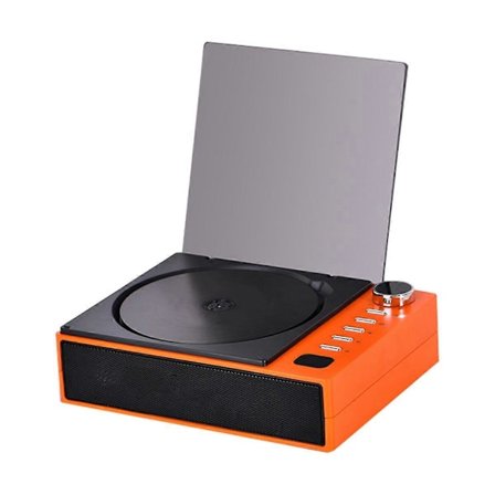 Bærbar CD-afspiller Bluetooth Digital Optisk Udgang Audiophile Audio Afspiller Indbygget 2000mAh Højkapacitetsbatteri B