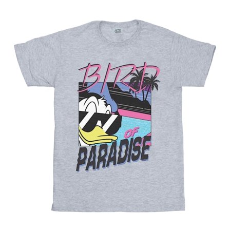 Disney Herr Donald Duck Bird Of Paradise T-shirt 3XL Sports Grå