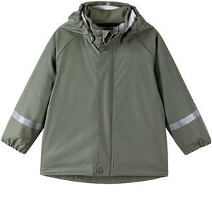Reima Grayish green Lampi Raincoat 98 cm - Coats and jackets - 98 CM - Green
