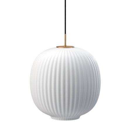 Edgeform Vibra loftlampe 35 cm, opal | KitchenOne