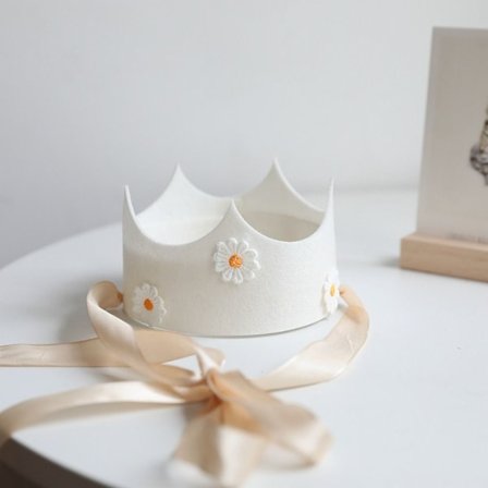 Bursdagslue for barn Krone pannebånd Bursdagslue