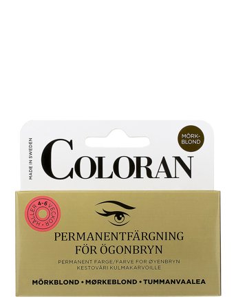 Coloran Eyebrow Tint Dark Blonde - Nude - ONE SIZE