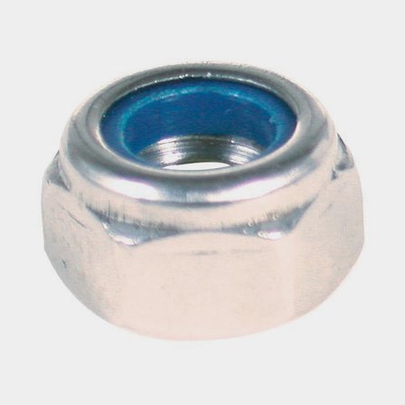 Låsmutter M5 A4 DIN 985-4 10st.