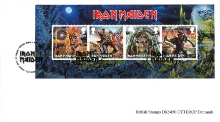 England - Iron Maiden - Stemplet miniark