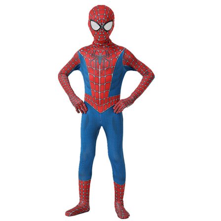 Spider-Man Cosplay-dräkt för barn och vuxna, 3-12 år