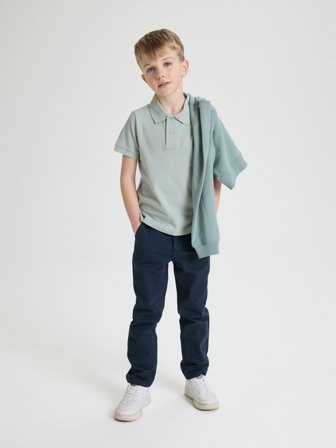 Polarn O. Pyret - Polo shirt - 104 - Childrenswear - green