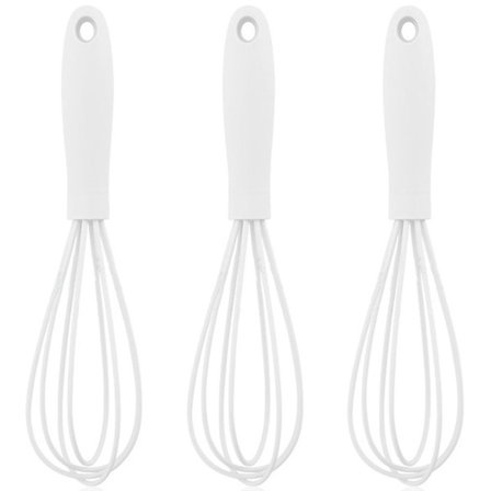 Silikon visp kjøkkenredskap ballong egg visp hvit KLB