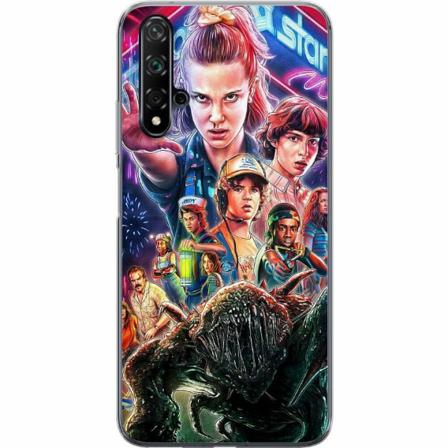 Huawei Nova 5t Genomskinligt Skal Stranger Things