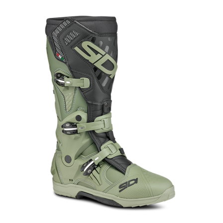 Cizme Motocross Sidi Crossair Verde militar/Negru 49