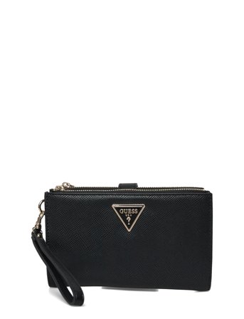 Laurel Ii Slg Dbl Zip Orgnzr Black GUESS