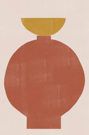 Pelcasa - Plakat Vase No2. - Rød - Posters - Fra Homeroom