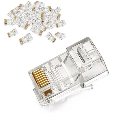 10-PACK Cat6/Cat6e UTP RJ45-kontakter